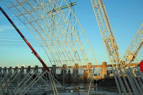 儋州大门网架工程